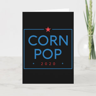 Corn Pop Joe Biden Anti Gaffe Funny President Trum Card