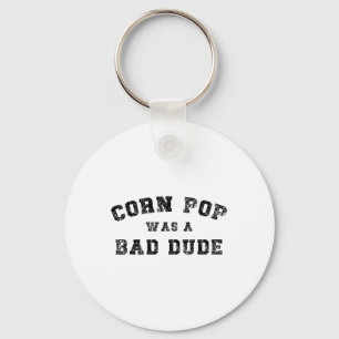 Corn Pop Was A D Dude Athletic Cornpop Meme Key Ring