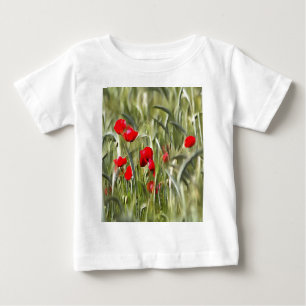 Corn Poppies Baby T-Shirt