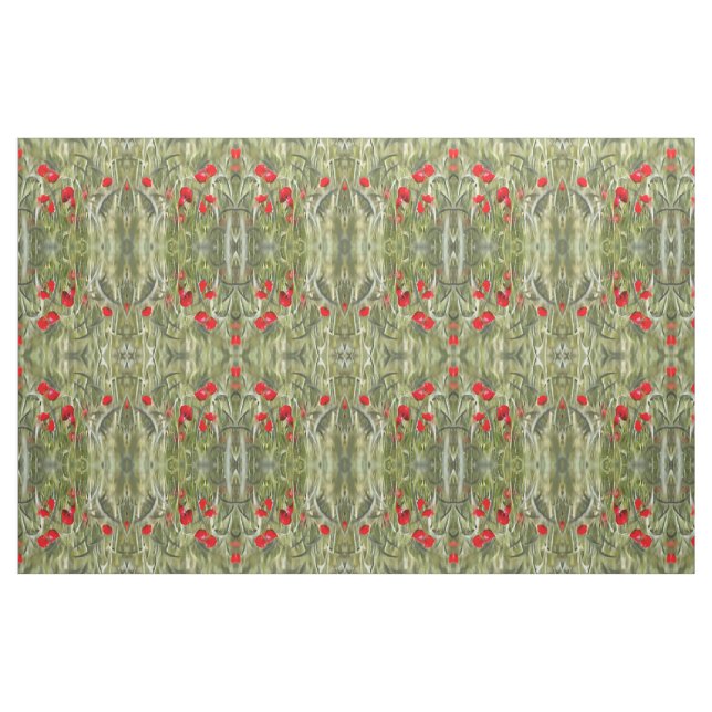 Corn Poppies Fabric (Fat Quarter)