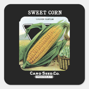 Corn Seed Packet Label
