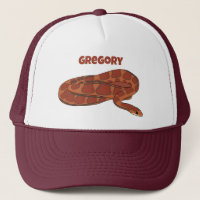 Corn Snake Orange Red Realistic Personalised
