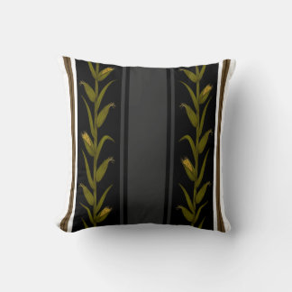 Corn Stalk Pillow - Dark