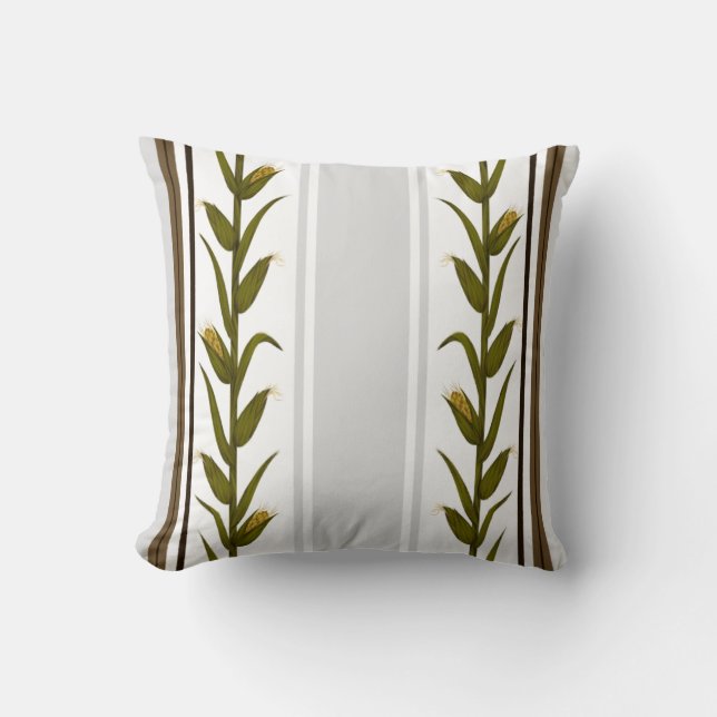 Corn Stalk Pillow - Light (Front)
