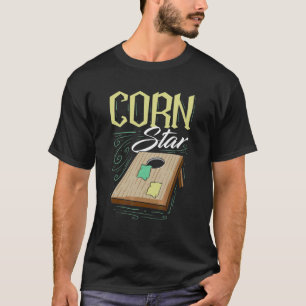 Corn Star Cornhole Player T-Shirt