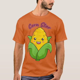 Corn Star Farmer Farming Funny Cute  T-Shirt