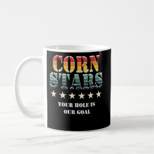 Corn Stars Funny Cornhole Team Accessories Coffee Mug
