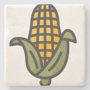 corn stone coaster