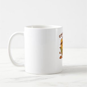 Corn to Be Wild – Rockin’ Autumn Corn Cob Illustra Coffee Mug