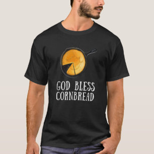 Cornbread Baking Cornmeal Muffins Batter Bread T-Shirt