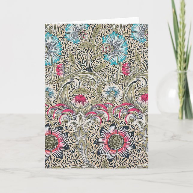 Corncockle, William Morris Card (Front)