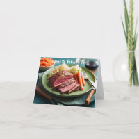 Corned beef cabbage and carrots