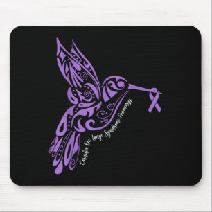 Cornelia De Lange Syndrome Awareness Hummingbird Mouse Mat