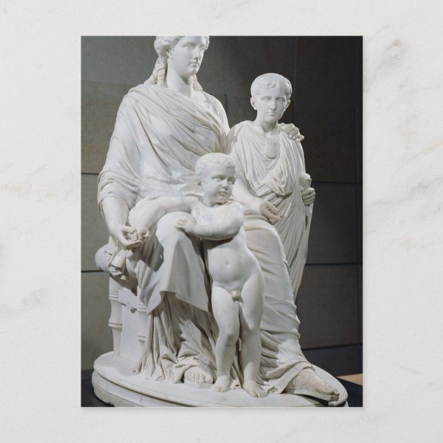 Cornelia, Mother of the Two Gracchi Brothers Postcard (Front)