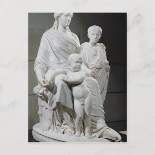 Cornelia, Mother of the Two Gracchi Brothers Postcard