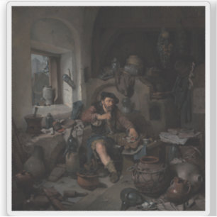 Cornelis Bega - The Alchemist