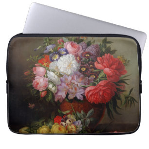 Cornelis Johannes van Hulsteijn Vase with Flowers  Laptop Sleeve