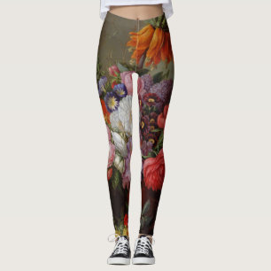 Cornelis Johannes van Hulsteijn Vase with Flowers Leggings