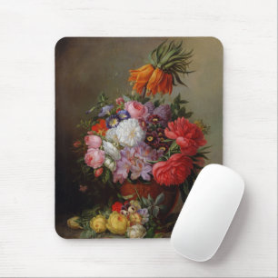 Cornelis Johannes van Hulsteijn Vase with Flowers  Mouse Mat