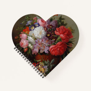 Cornelis Johannes van Hulsteijn Vase with Flowers Notebook