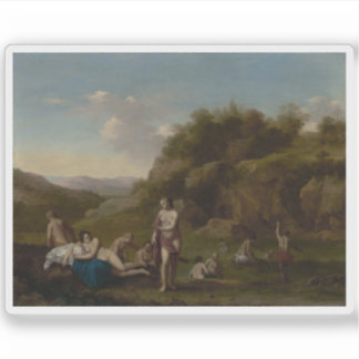 Cornelis - Landscape with Bathing Nudes