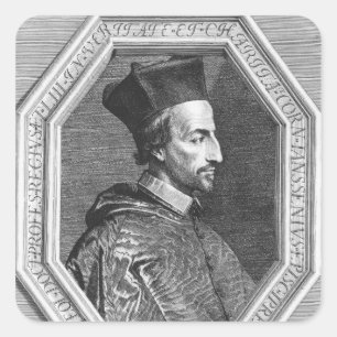 Cornelius Jansen, Bishop of Ypres Square Sticker
