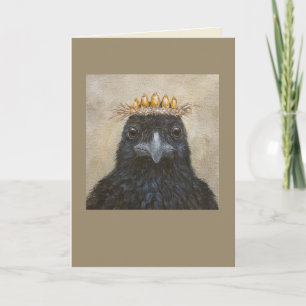 Cornelius the crow card