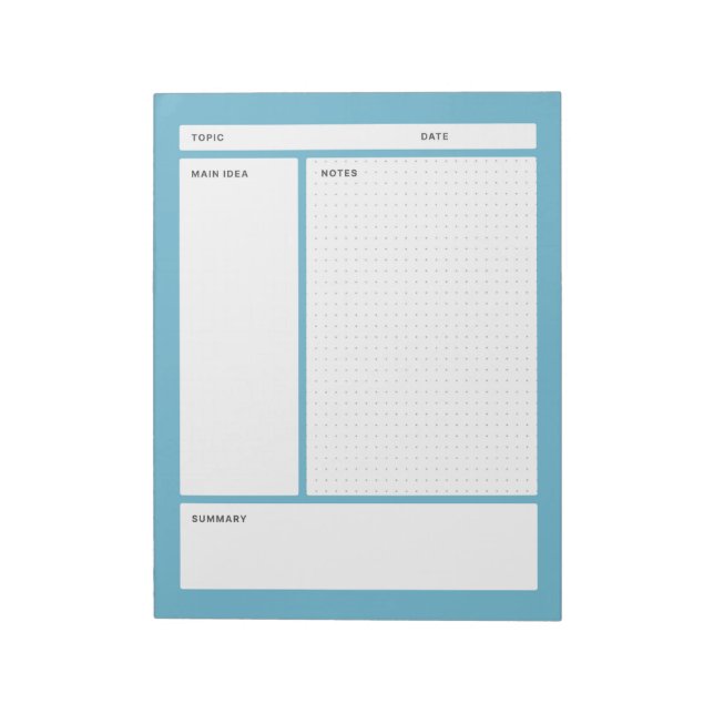 Cornell Notes (Dot) (Rotated)