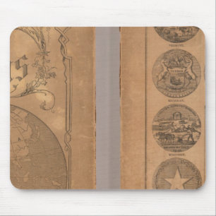 Cornell's companion atlas mouse mat