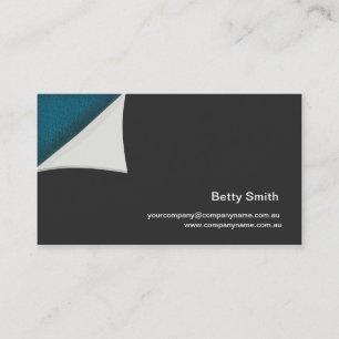 Corner Fold Business Card
