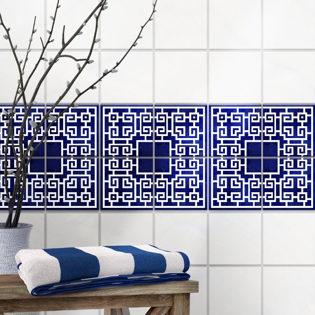 Corner Greek Meander - Greek Key Ornament Tile (Creator Uploaded)