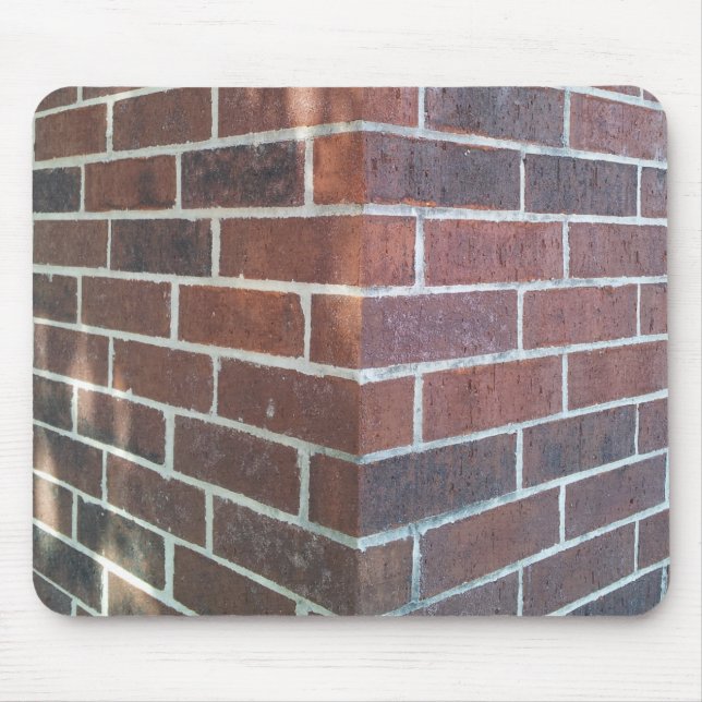Corner of a Red Brick Building. Mouse Mat (Front)