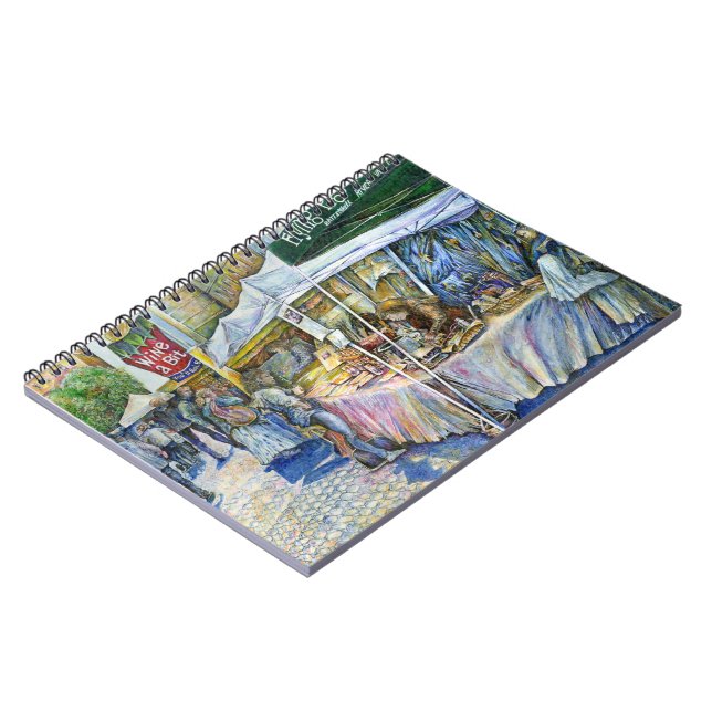 Corner of Flying Pig Farm and Wine a Bit. Notebook (Left Side)