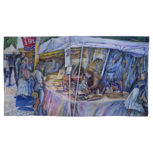 Corner of Flying Pig Farm and Wine a Bit. Pillowcase