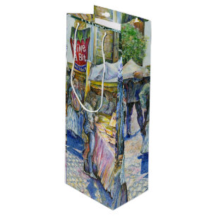 Corner of Flying Pig Farm and Wine a Bit. Wine Gift Bag