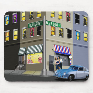Corner of Mulberry St. and Sam & Dave Ave. Mouse Mat