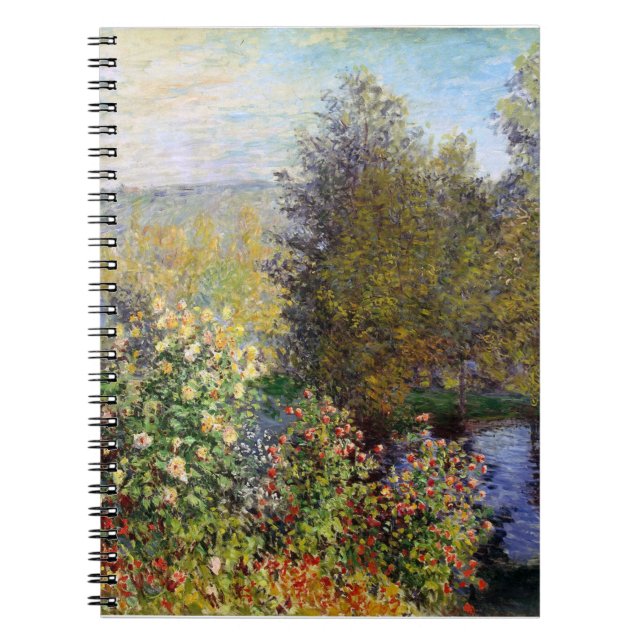 Corner of the Garden at Montgeron - Claude Monet - Notebook (Front)