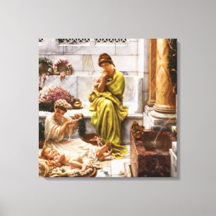 Corner Of The Marketplace Canvas Print