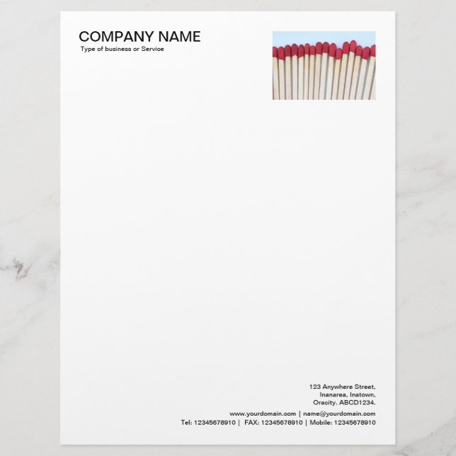 Corner Photo - Matches Letterhead (Front)