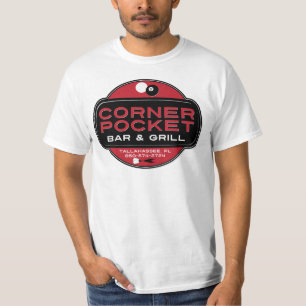 Corner Pocket Bar and Grille - RED T-Shirt