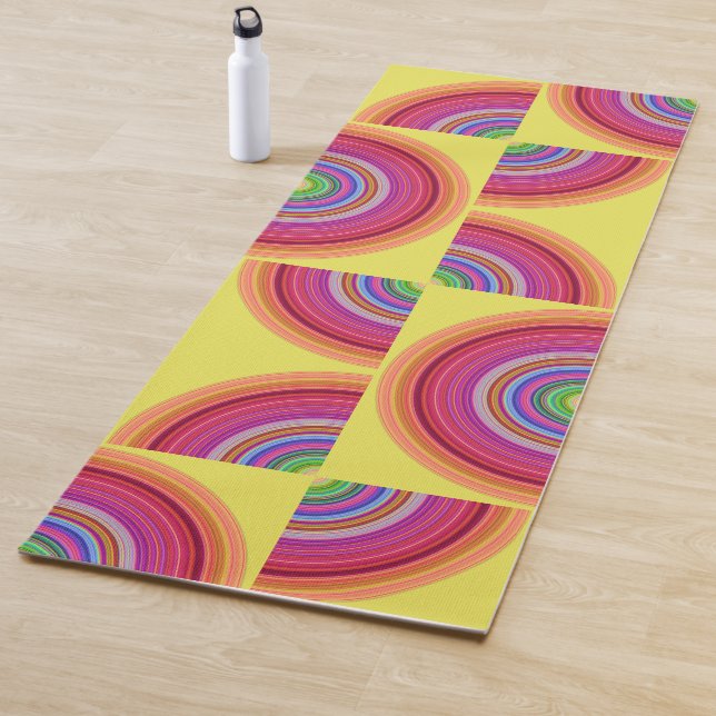 corner sun yoga mat (In Situ)