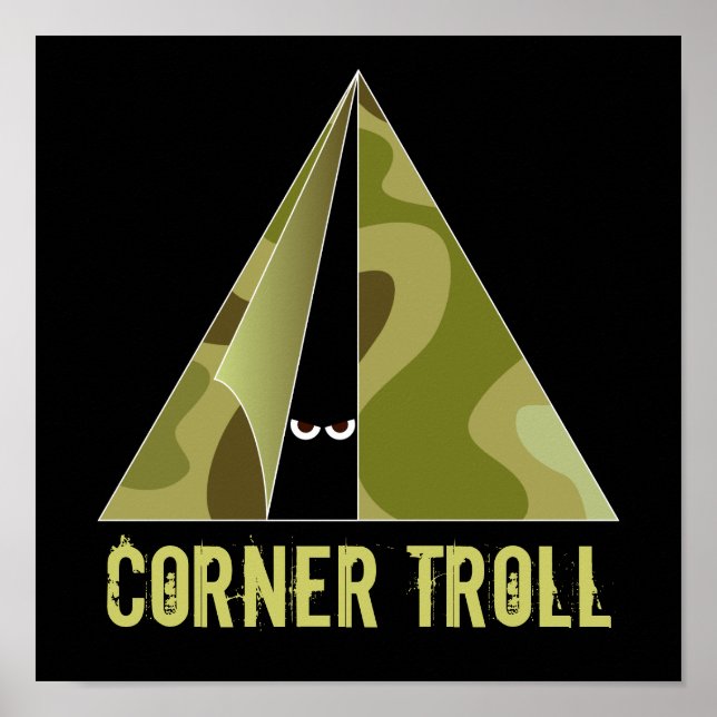 Corner Troll Camper Print (Front)