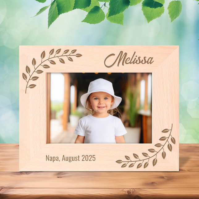 Corner Wreath Branch 7x5 Etched Frames (Creator Uploaded)