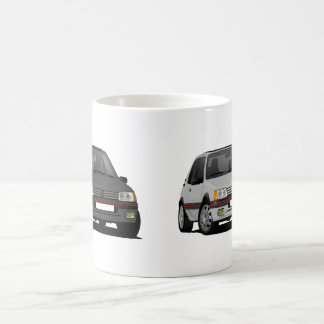 Cornering Pug 205 GTi 2 x image Coffee Mug