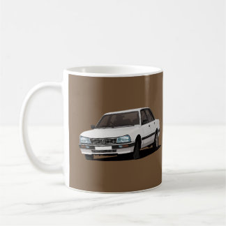 Cornering Pug 505 - white x 2 - Coffee Mug