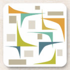 Corners Mid Century Modern Style Geometric Coaster