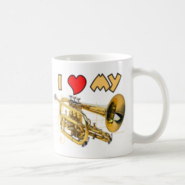 Cornet Love Coffee Mug (Right)