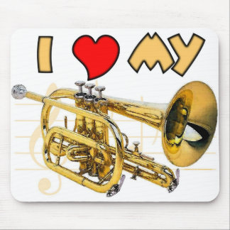Cornet Love Mouse Mat