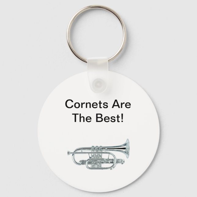 Cornets Are The Best! Key Ring (Front)