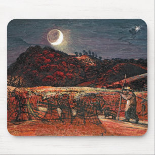 Cornfield by Moonlight, 1830 Mouse Mat